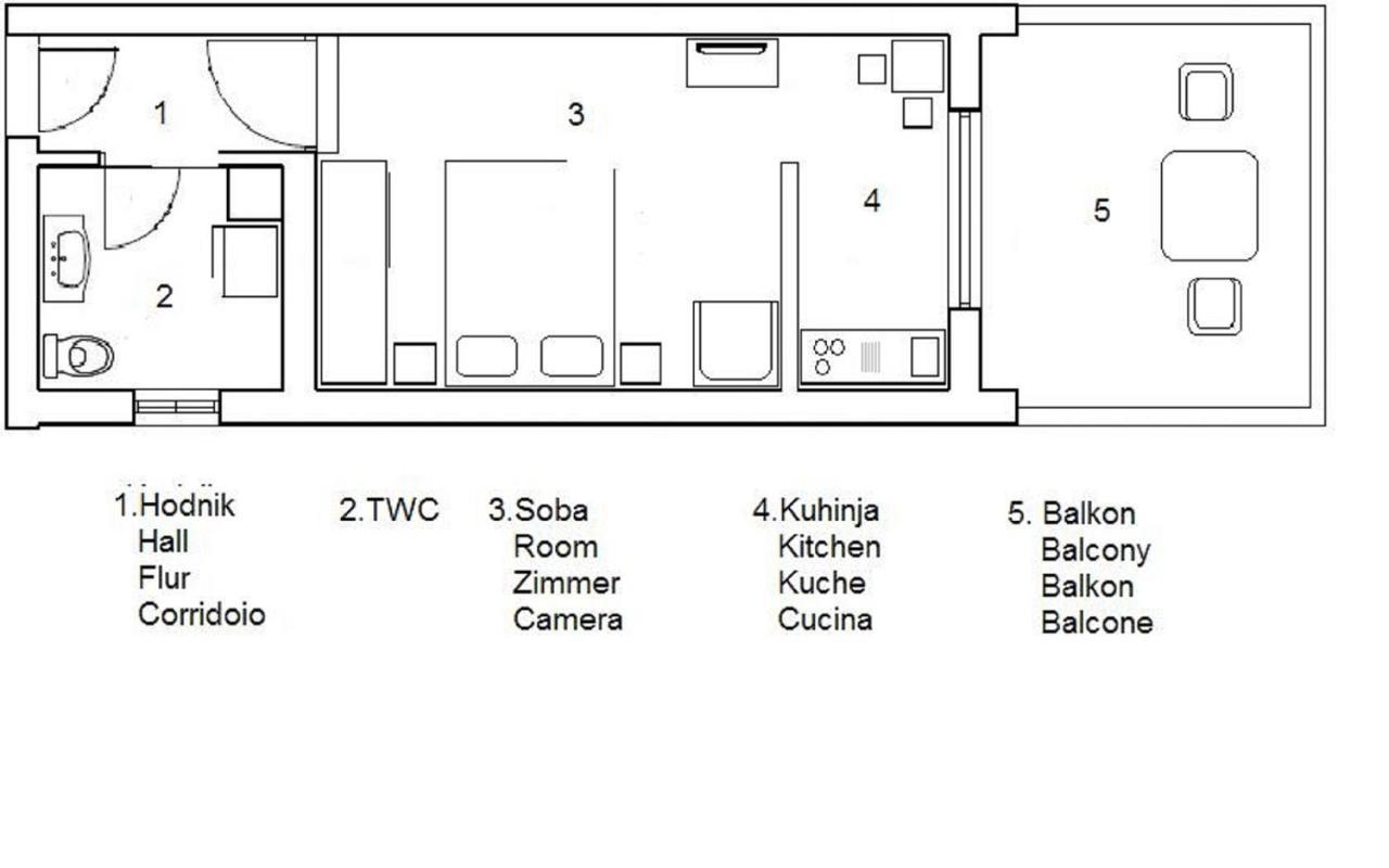Apartments Dejana Штинян Екстер'єр фото